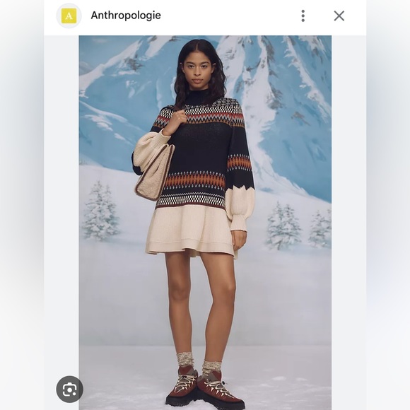 Anthropologie Bubble-Sleeve Turtleneck Sweater - Picture 8 of 10